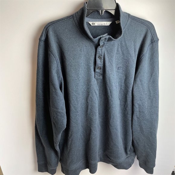 Travis Mathew Other - Travis Mathew Pullover Henley Sweatshirt Pockets